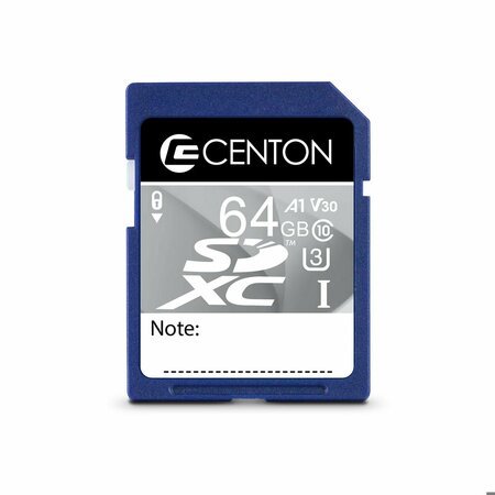 CENTON MP SDXC CARD, UHS-I CLASS U3, 128GB. S1-SDXU3-128G